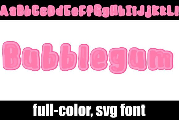 Bubblegum — original designer specimen by Illustration Ink