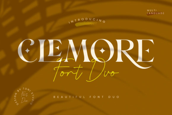 Clemore Duo specimen by ToniStudio
