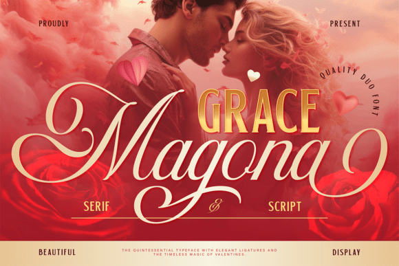 Grace Magona Duo — original designer specimen by Burntilldead