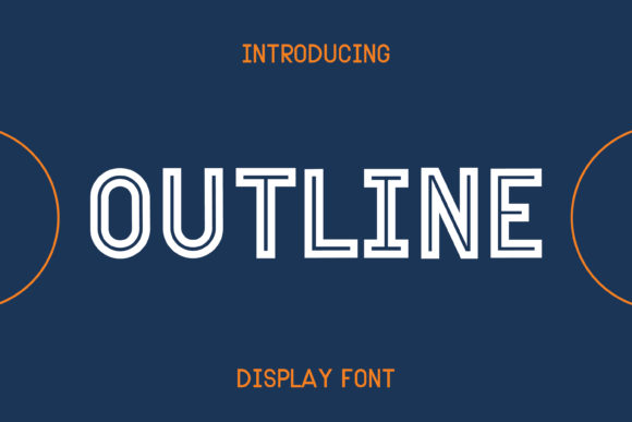 Outline — original designer specimen by Pila Studio